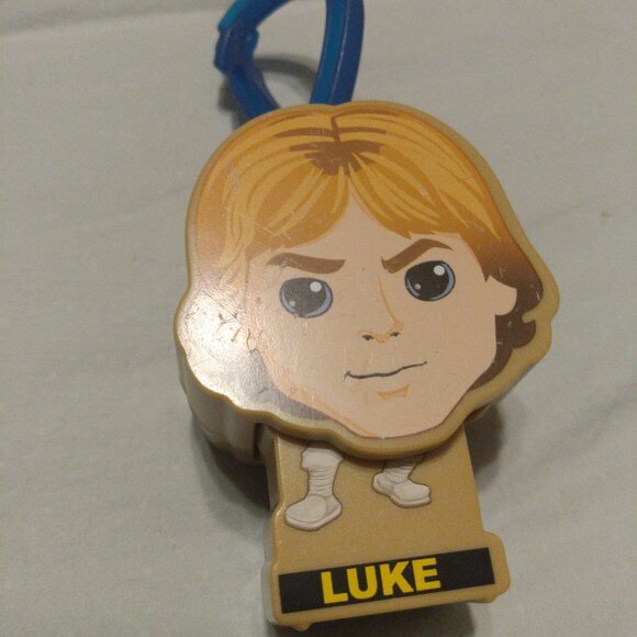 Star wars Luke Skywalker McDonald's backpack clip toy figure - Picture 8 of 9